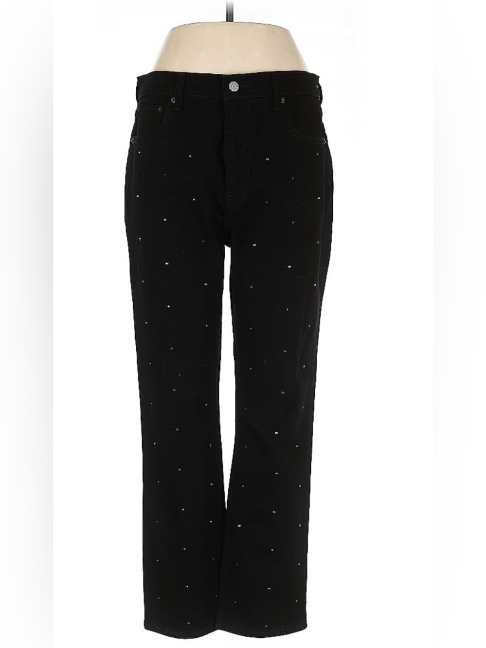 GAP Black Boot-Cut Jeans with Subtle Stud Detail